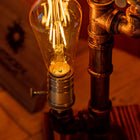 Shadow Steampunk Pipe Lamp - view 8